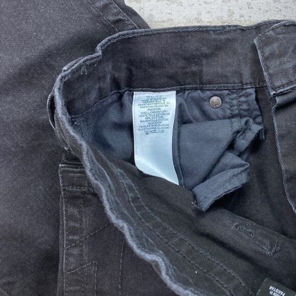 Vintage Y2K True Religion Jeans 31x31 Relaxed Slim Fit Jet Black Wash Geno Denim - Picture 7 of 7